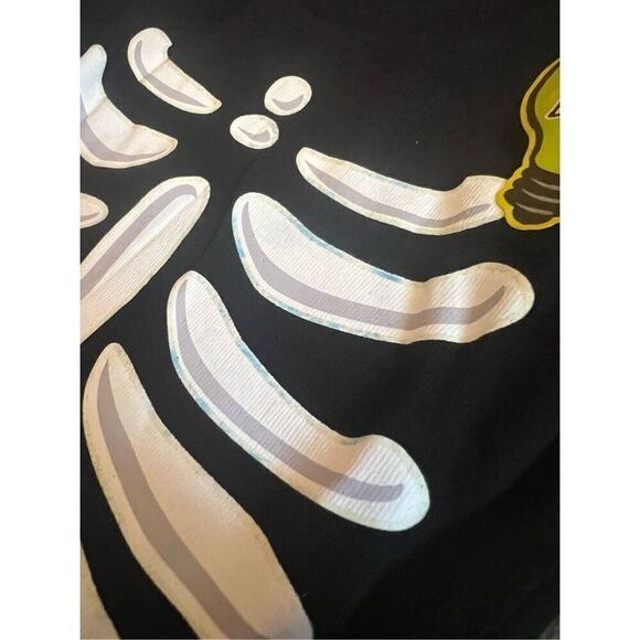 Komar Kids Black Skeleton Glow In The Dark 2pc Jammy Set 24 Month NEW - Picture 6 of 8